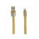 Кабель REMAX Lightning Platinum RC-044i 2.1А 1М gold - зображення 1