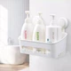 Полка в ванну на вакуумних присосках Taili AW639 (Storage Shelf) Біла - зображення 5
