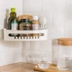 Кутова полиця у ванну на присосках Taili AW557 (Corner Shelf) Біла - зображення 8