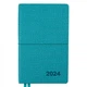 Щоденник Leo Planner 12 x 20 см датований 2024 Glory бірюзовий (252412) - изображение 1