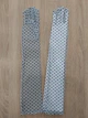 Фатиновые длинные перчатки в горошек Honey Fashion Accessories S/M/L серый (7-35/1) - изображение 4