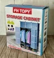 Шкаф гардероб пластиковый Storage Cube Cabinet МР 312-62А. Шкаф для вещей модульный 110x37x165 см. - изображение 9