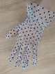 Фатинові рукавички в горох honey fashion accessories one size (S/M/L) сірий (7-38) - зображення 4
