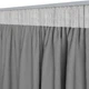 Фіранка блекаут ARA 1х140x300см вельвет сірий - зображення 4