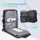 Дорожній рюкзак для ноутбука 17' Mark Ryden MR8057Y з USB-портом (Чорний) - изображение 6