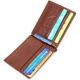 Шкіряний чоловічий гаманець ST Leather 11,5х8х1 см 000270793 - зображення 4