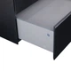 Тумба підвісна Qtap Tern 800х476х469 Matt black зі стільницею QT1779TPL802MB - зображення 4