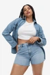 Шорты H&M 56 голубой 25091147831 - изображение 2