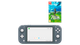 Набор Консоль Nintendo Switch Lite 32GB (045496452650) Grey Б/У + Игра The Legend of Zelda Breath of The Wild Русская Озвучка Б/У - изображение 2