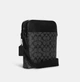 Сумка чоловіча шкіряна Coach Houston Black Grey CH8243768bl - зображення 2