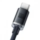 Дріт 100w Baseus Crystal Shine Series Type-C 100W (2m) black - зображення 3