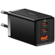Сетевое зарядное устройство Baseus GaN5 Pro 65W (2xType-C+USB) Черный (1013-023-00) - изображение 7