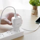 Мережевий зарядний пристрій (МЗП) Hoco C77A (2USB/2.4A) + Lightning Білий - изображение 5