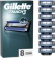 Сменные картриджи для бритья (лезвия) мужские Gillette Mach3 8 шт (8700216066556) - изображение 1
