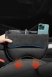 Автомобільний органайзер для сидінь авто кишеня для зберігання телефону ключів Axacam XJL196 Black - зображення 5