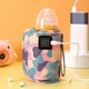 Портативный тканевый USB подогреватель для детских бутылочек со световыми индикаторами температуры, Разноцветный - изображение 6
