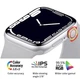 Смарт-часы Smart Watch I8 Pro Maxс водостойким корпусом, спортивные режимы, уведомления, шагомер, Черный - изображение 4