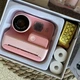 Фотокамера моментальной печати детская черно-белая печать Instant Print Camera, 1080P Video for kids 6-14 фотоаппарат для детей подарок на день рождения (розовый) - изображение 3