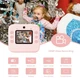 Фотокамера моментальной печати детская черно-белая печать Instant Print Camera, 1080P Video for kids 6-14 фотоаппарат для детей подарок на день рождения (розовый) - изображение 6