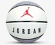 М'яч баскетбольний Nike JORDAN PLAYGROUND 2.0 8P DEFLATED CEMENT GREY/WHITE/BLACK/FIRE RED size 7 J.100.8255.049.07 - изображение 1
