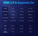 Кабель Vention HDMI - HDMI, v2.0, 4K 60Hz, 4K 30Hz, 1080P 60Hz 1.5 м (AACBG) - изображение 8