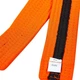 Пояс для кимоно двухцветный оранжево-черный Zelart Heroe 7262 длина 220см Orange-Black - изображение 3