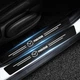 Защитная пленка для порогов с логотипом MAZDA (комплект 4шт.) Carbon - изображение 2