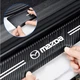 Защитная пленка для порогов с логотипом MAZDA (комплект 4шт.) Carbon - изображение 4