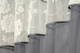 Кухонные шторы VR-Textil № 091к с ламбрекеном и подвязками графитовый с бежевым 290х170 см (59-614) - изображение 5