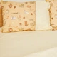 Простынь на резинке детская Бязь Creamy Cat Бежевый 80*160 см высота 10 см - изображение 7