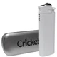 Газовая Турбо Зажигалка Металл Cricket Deluxe Turbo White В Кейсе - изображение 1