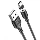 Кабель USB Hoco X52 Sereno Magnetic type-C магнитный черный - изображение 3