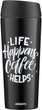 Термокружка ARDESTO Coffee Time 450 мл Нержавеющая сталь Черный (AR2645BC) - изображение 1