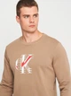 Свитшот мужской Calvin Klein Jeans 11200.2 S Светло-коричневый - изображение 4