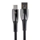 Кабель Baseus Glimmer Series Fast Charging Data Cable USB to Type-C 100W 1m Black - изображение 1