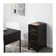 Комод на колесиках IKEA MICKE венге 802.447.49 - изображение 5