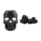 Набір Sturm Mil-Tec стопперів для блискавки/темляку CORD STOPPER SKULL (Black) 2,3 x 1,2 x 0,9 cm - зображення 2