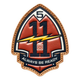 Нашивка 5.11 Tactical Bolt and Arrowhead Patch (Red) Єдиний - зображення 1