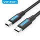 Кабель Type-C-MiniUSB Vention TPE Round 2A 480Mbps 1.5m Black (COWBG) - изображение 2