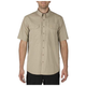 Рубашка 5.11 Tactical с коротким рукавом 5.11 Stryke Shirt - Short Sleeve (Khaki) S - изображение 1