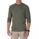 Реглан 5.11 Tactical Triblend Legacy Long Sleeve Tee (Military Green Heather) XL - зображення 4