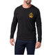 Реглан 5.11 Tactical Battle Tested Long Sleeve 5.11 Tactical Black 2XL (Черный) - изображение 3