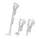 Пилосос без мішка DEERMA Stick Vacuum Cleaner Cord White DX700 - зображення 7