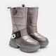 Детские зимние дутики сапоги для девочки Tom.m C-T9713-B 33 Графит (ROZ6400179702) - изображение 3