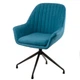 Стул поворотный Special4You Lagoon blue ткань голубая - изображение 6