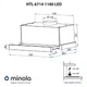 Витяжка Minola HTL 6714 I 1100 LED - изображение 9