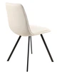 Стул для кухни M-71 Vetro Mebel Черный/Айвори (металл/ткань) (M-71-ivory/black) - изображение 4