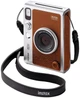 Фотоапарат моментального друку гібридний Fujifilm Instax Mini Evo Brown з дисплеєм - зображення 5