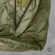 Зимний Спальник Военный -35° Спальный Мешок на Флисе ХХЛ Армейский Тактический Теплый 210*100 ЗСУ Олива + Подушка - изображение 2