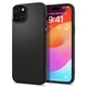 Чохол Spigen Liquid Air до iPhone 15 Matte Black (ACS06790) - зображення 1